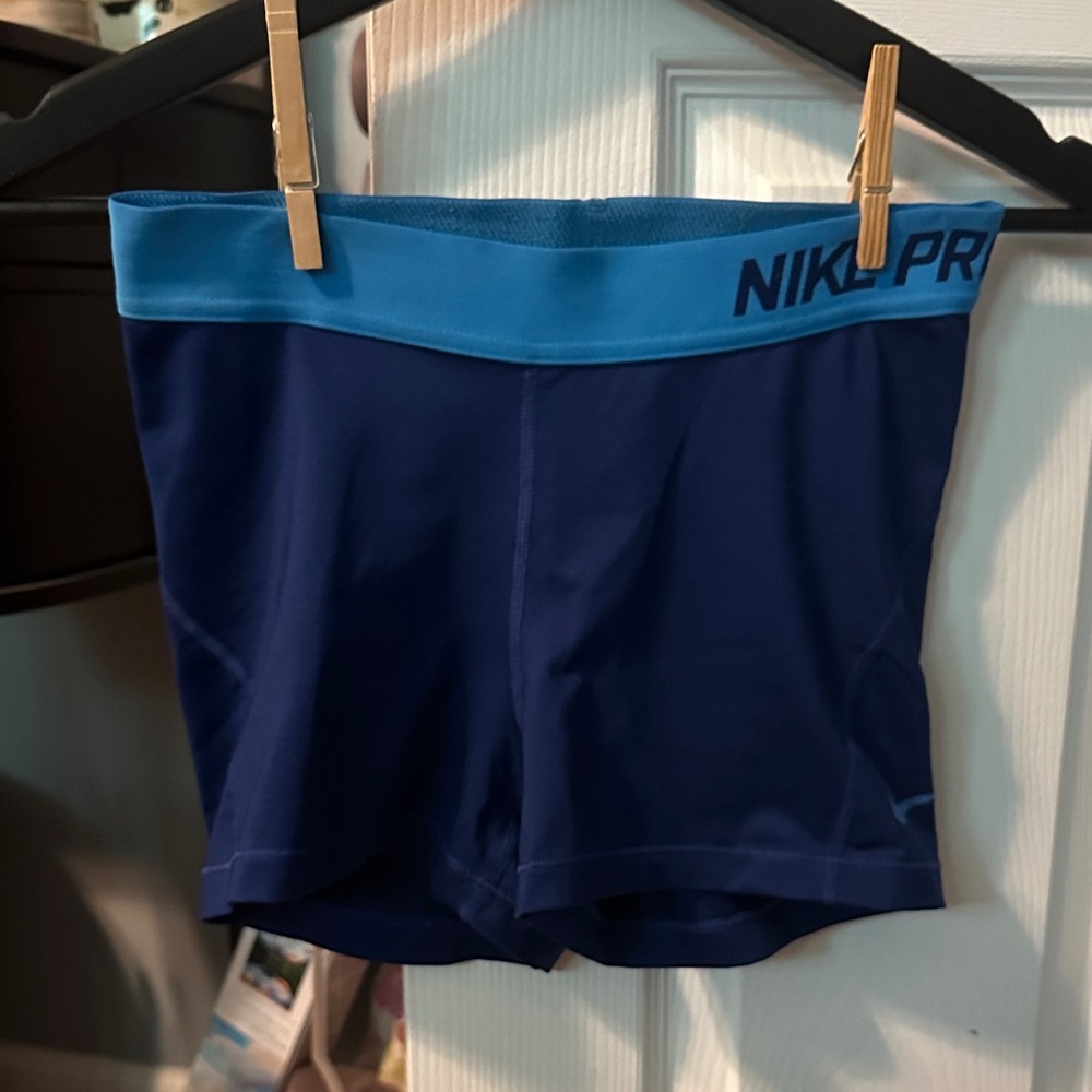 Nike Pro Dark Blue Performance Shorts